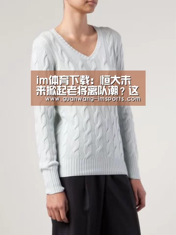 im体育下载:恒大未来掀起老将离队潮?这五位功勋老将下赛季留队却没有悬念(图1) im体育下载
